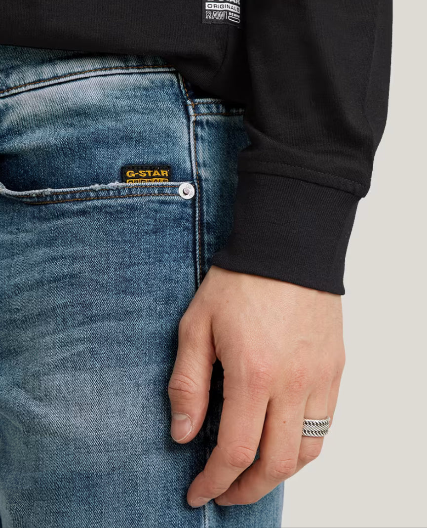 3301 Regular Tapered Jeans - Vintage Azure