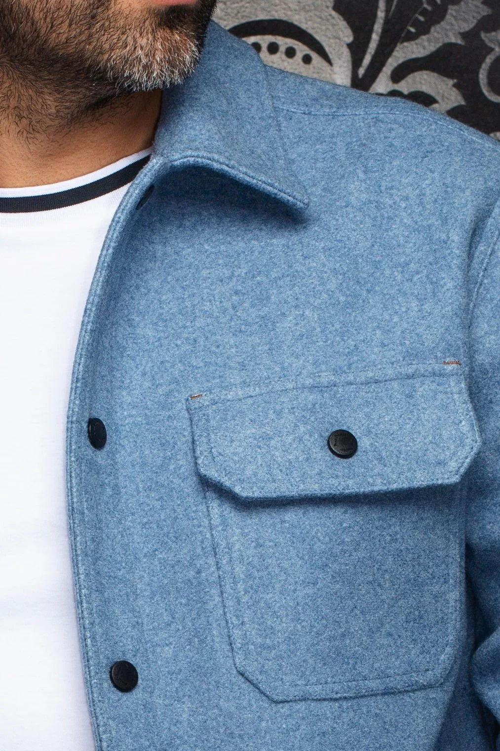 OVERSHIRT | DANALI, LIGHT BLUE