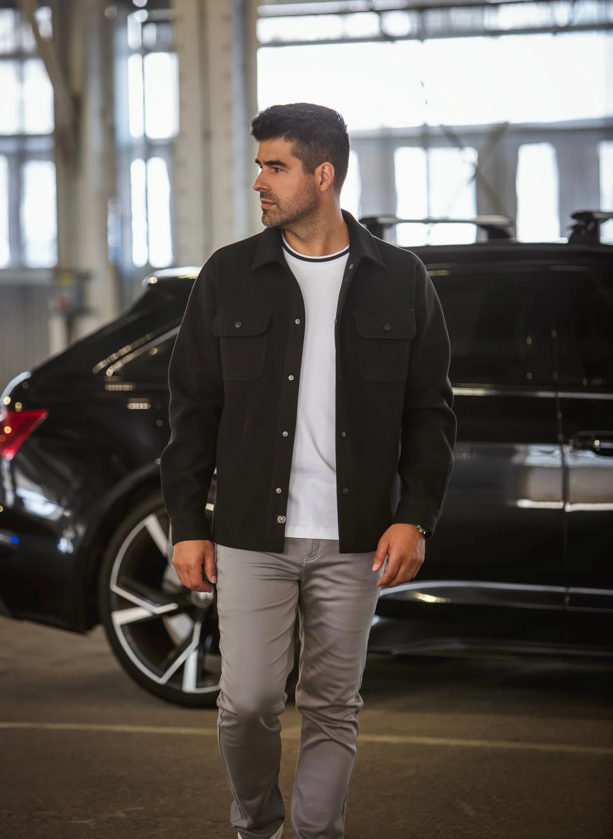 OVERSHIRT | DANALI, BLACK