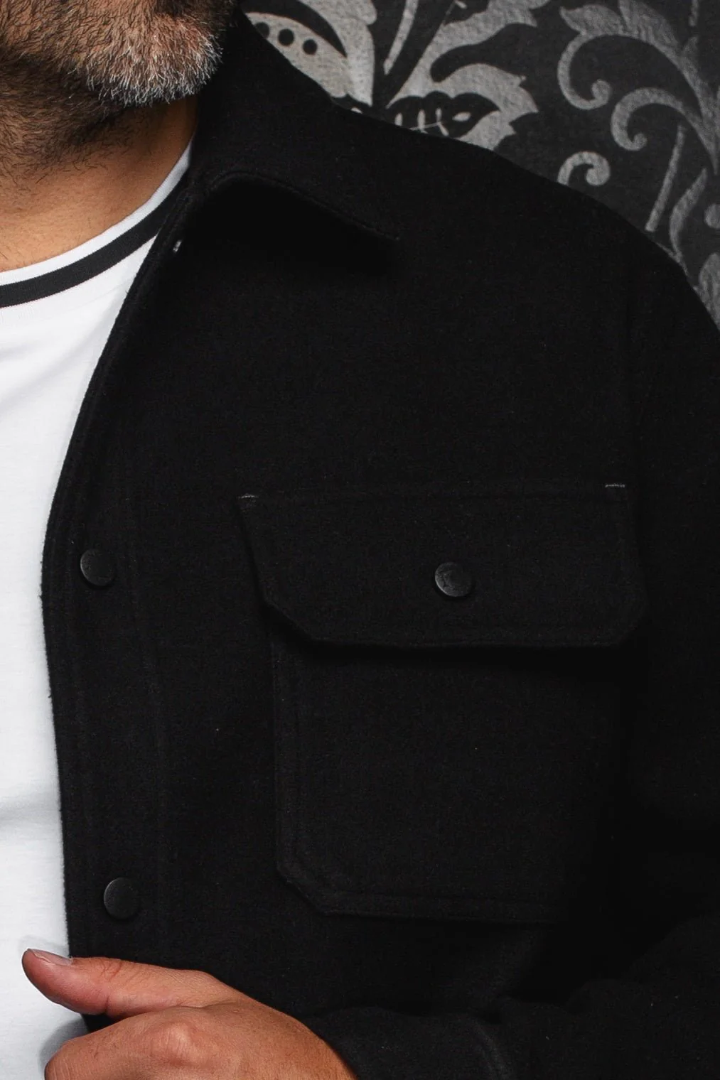 OVERSHIRT | DANALI, BLACK