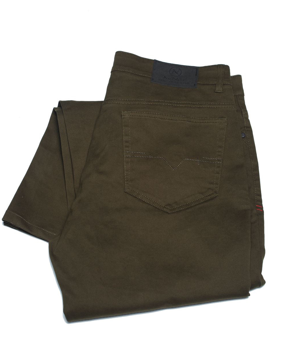 Luxury Comfort Pants Signum Olive Green Stretch