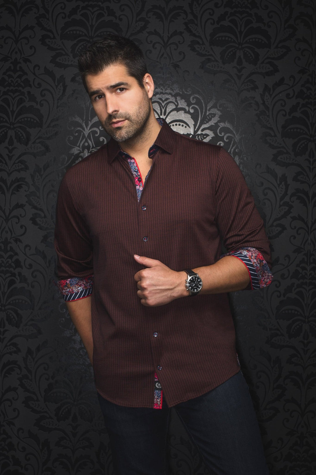 SHIRT | BERNADO, RUST