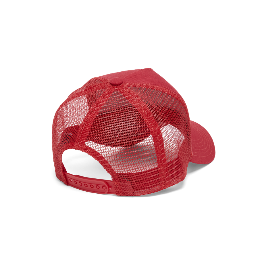 Mens Sayer trucker cap - tango red