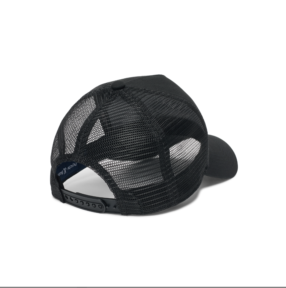 Mens Sayer trucker cap - black
