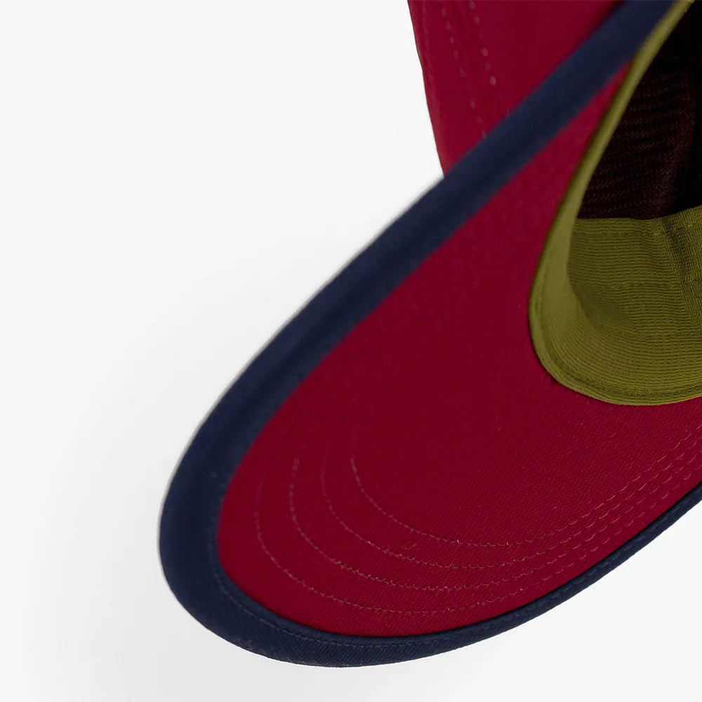 GOCap - Field - Iconic Bar - Crimson Red/Terrain