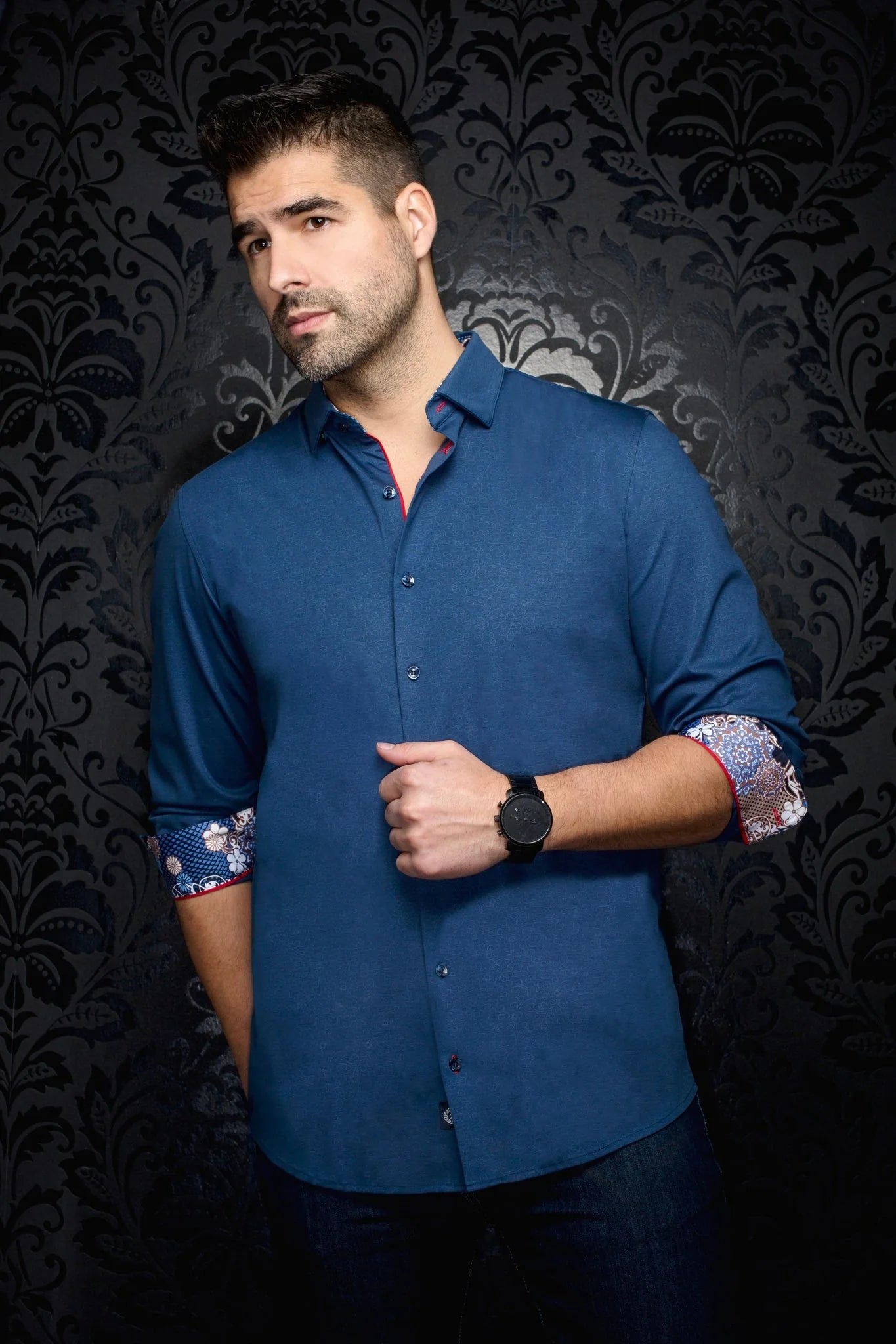 SHIRT| ROSMARINO, INDIGO