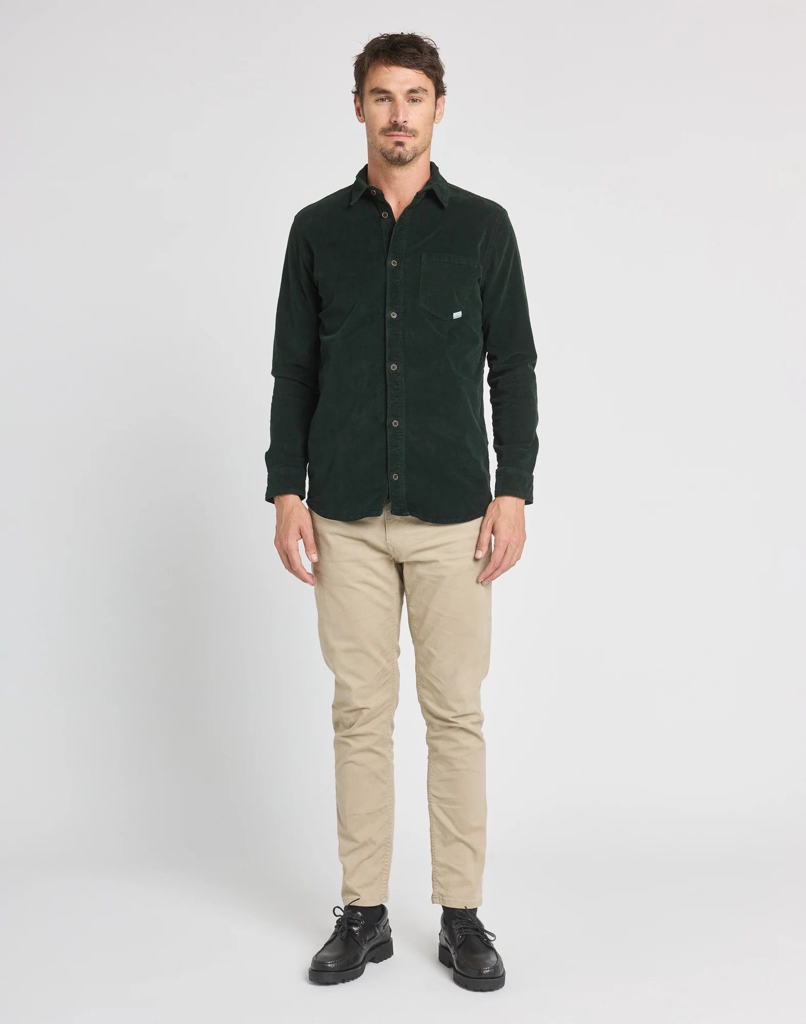 Soft Regular Trousers - Beige