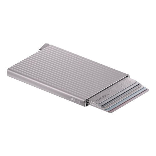 PREMIUM CARDPROTECTOR - FLUTED SILVER