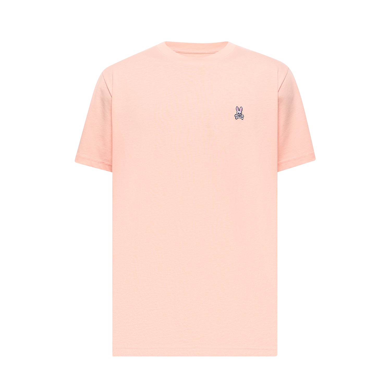 Mens Classic Crew Neck Tee - Peach Melba