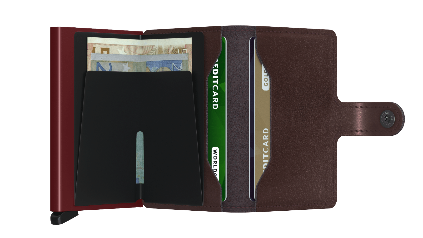 Miniwallet Metallic Moro RFID Secure