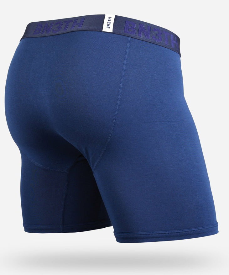 Classic Cut 6.5”With Fly Solid Navy Blue