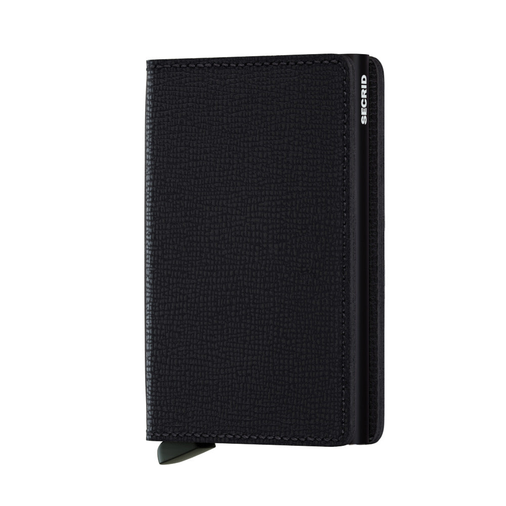 Slimwallet Crisple Black RFID Secure