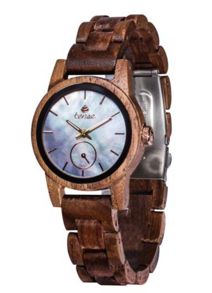 Small Hamptons Walnut Mother Of Pearl Locally Hand Made