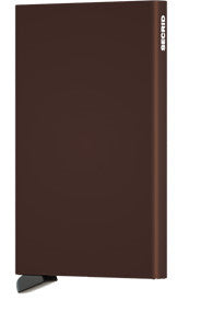 Card Protector-Brown RFID Secure